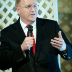 Image of Don Roberts speaking at the SJREI on business relationships